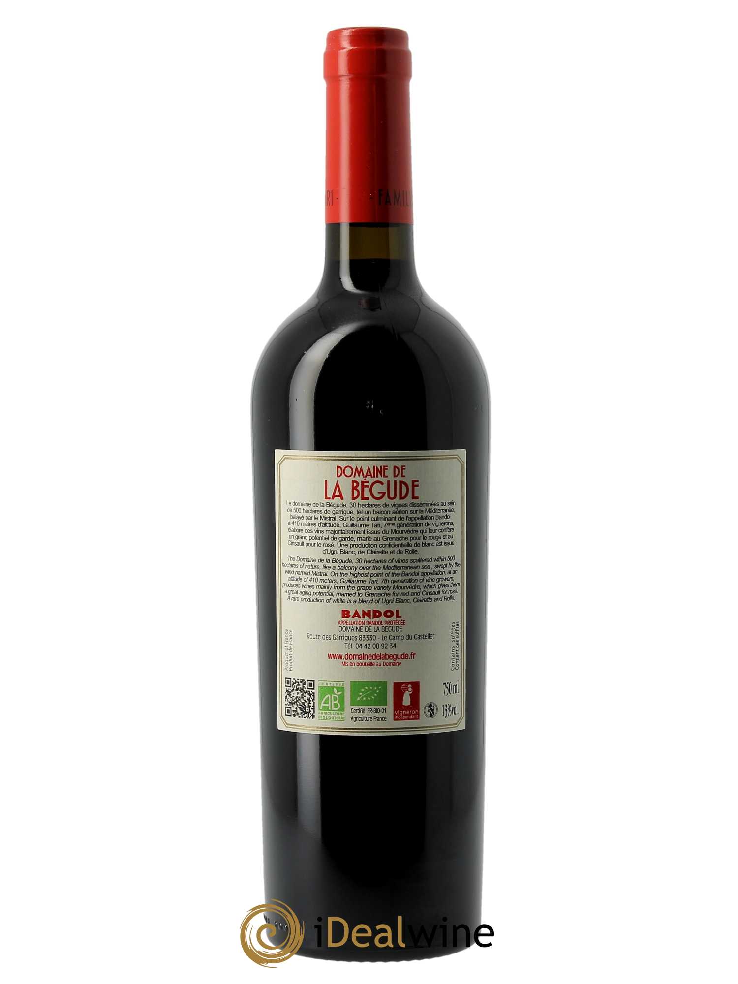 Bandol La Bégude  2020 - Lot de 1 Bouteille