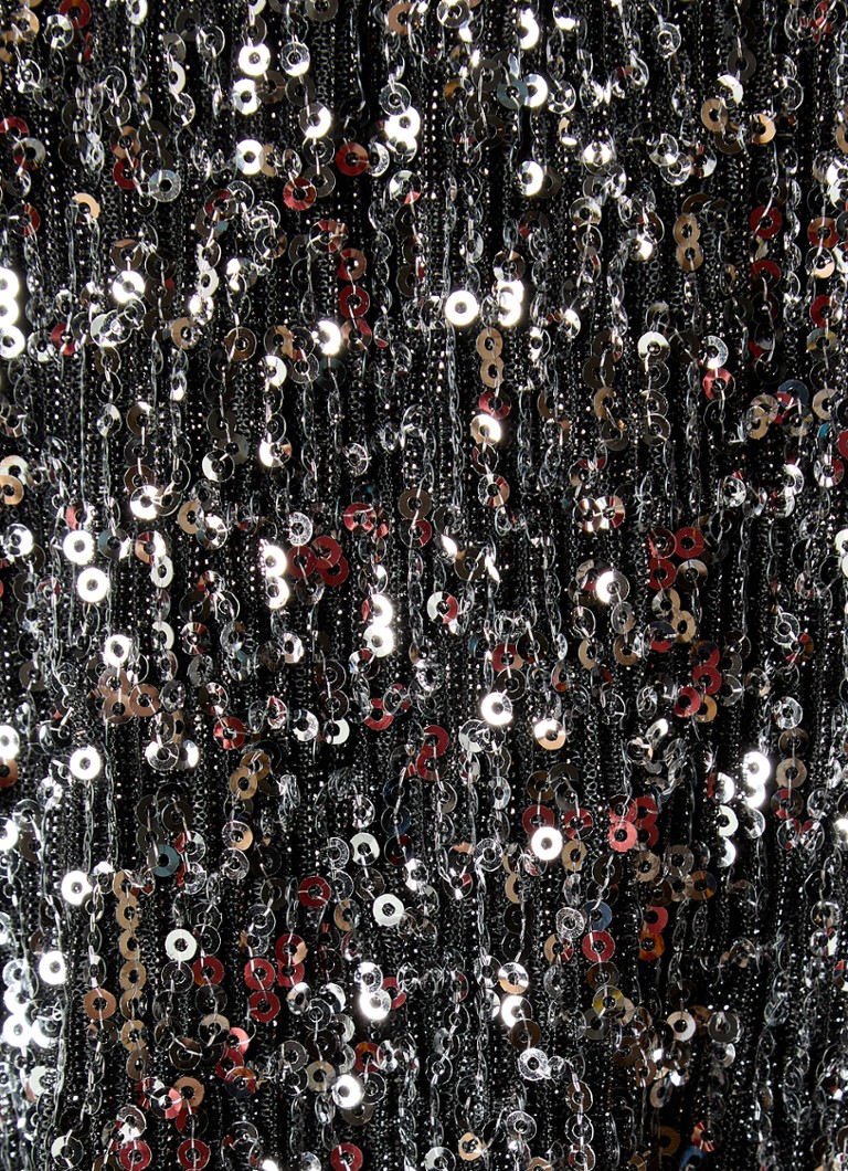 Maje mini dress with sequins and smocking