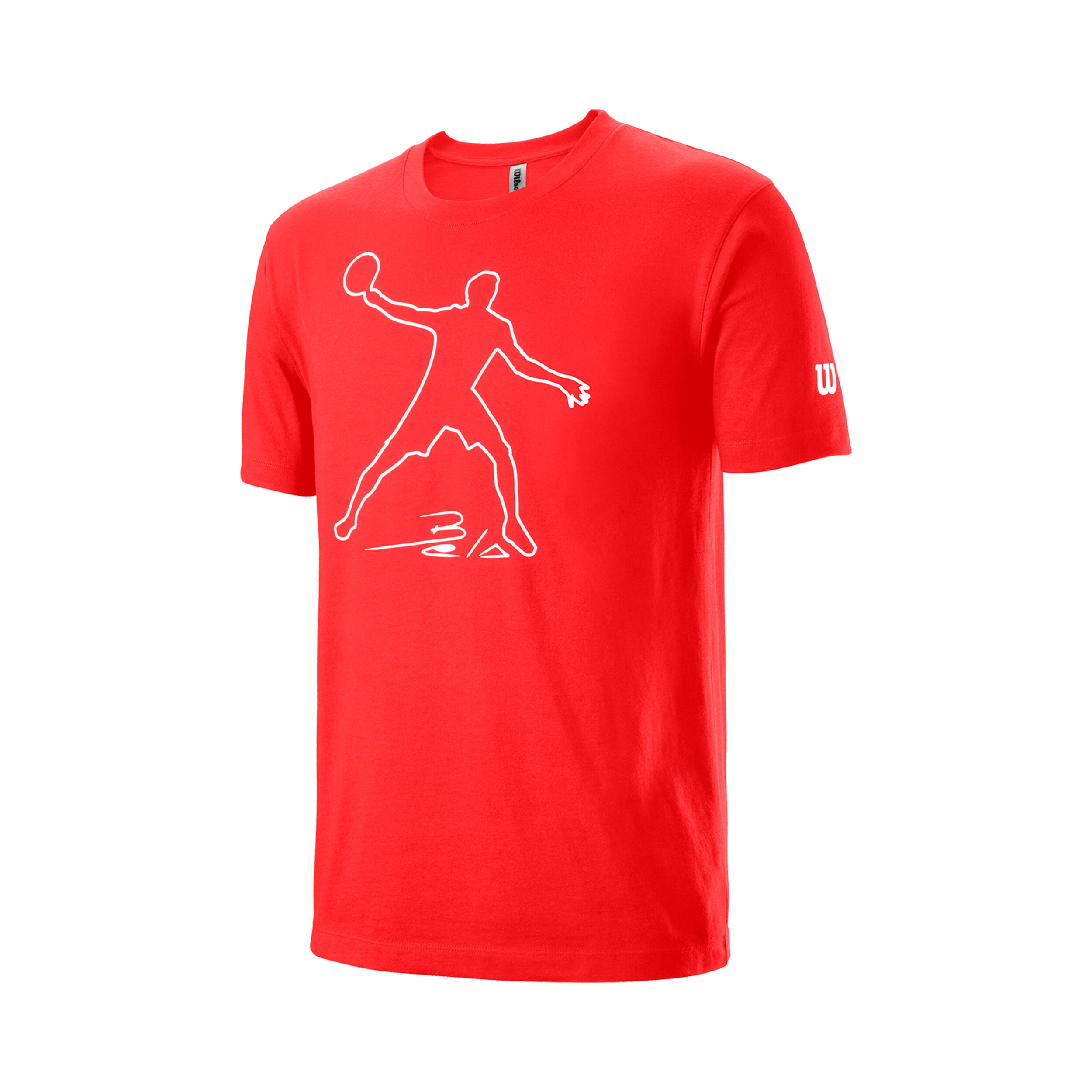 Bela Tech T-Shirt Jungen - Rot, Weiß