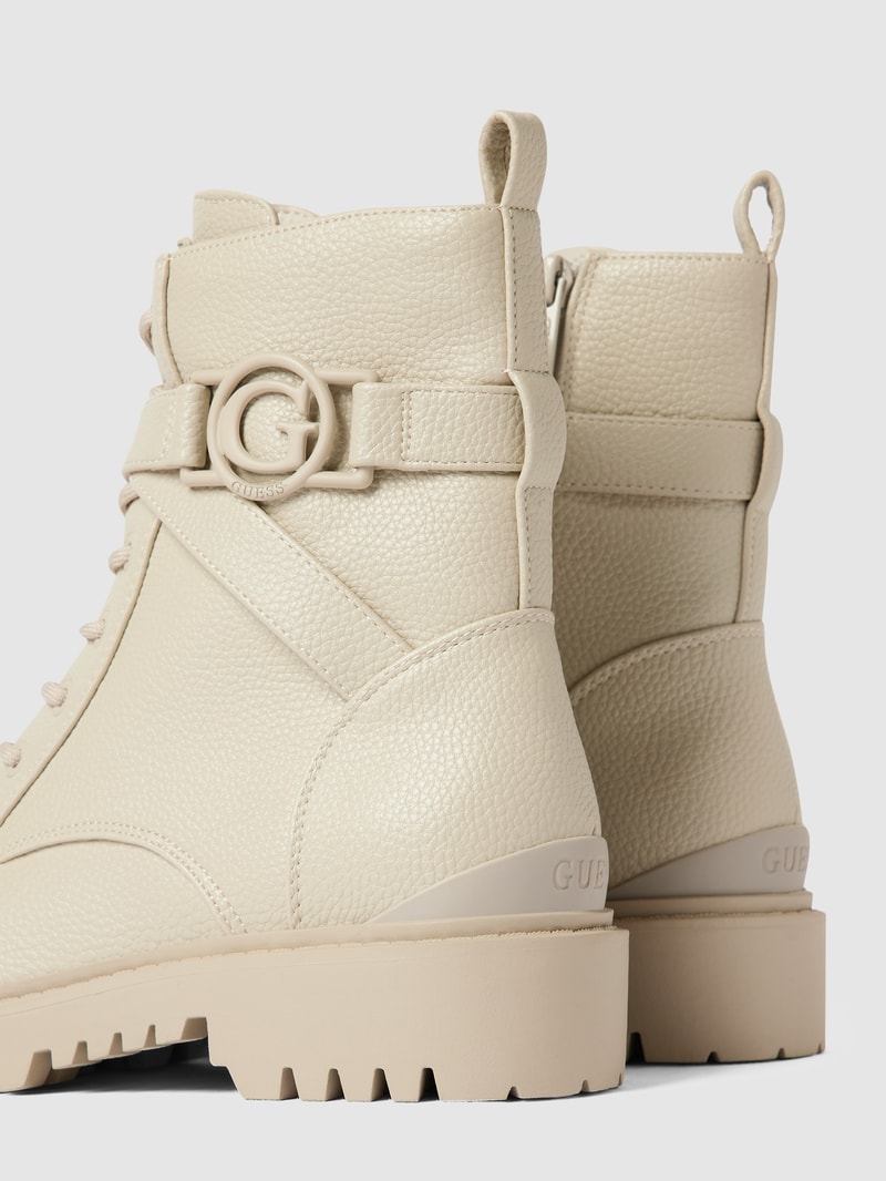 Boots in Leder-Optik Modell 'ODANNA' in beige