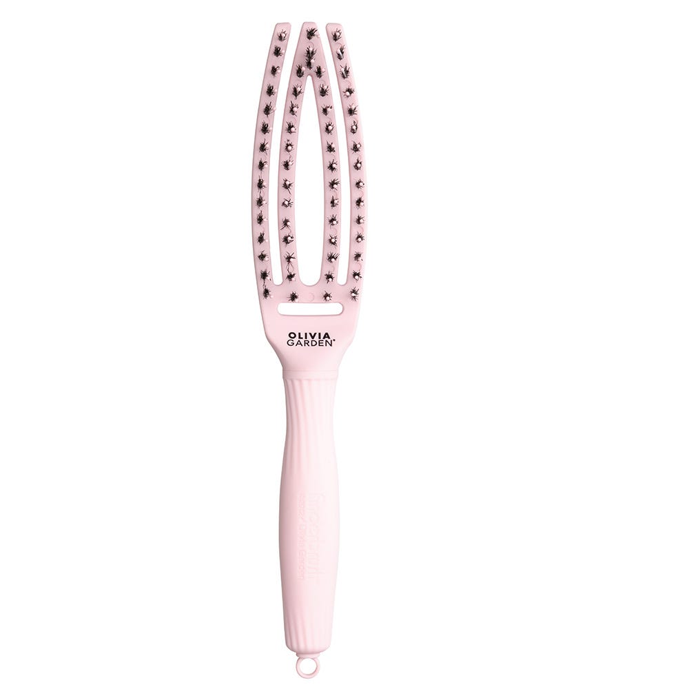 Olivia Garden Fingerbrush Combo Pastel Pink Small