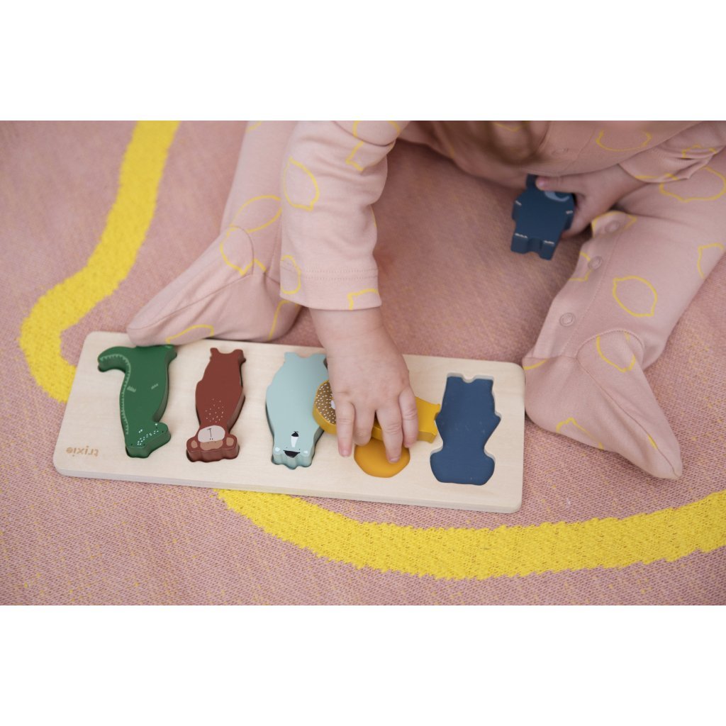 Trixie Holzpuzzle mit Tieren
