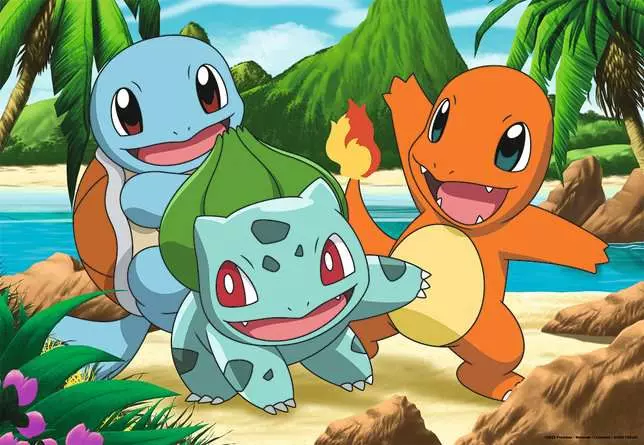 Kinderpuzzle ab 4 Jahren - Pikachu und seine Freunde - 24 Teile
