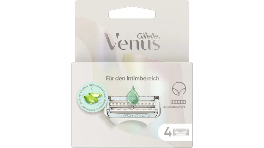 Gillette Venus Klingen Satin Care Intimrasur