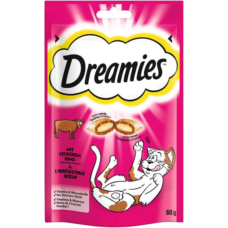 Sparpaket Dreamies Katzensnack Klassik 6 x 60 g