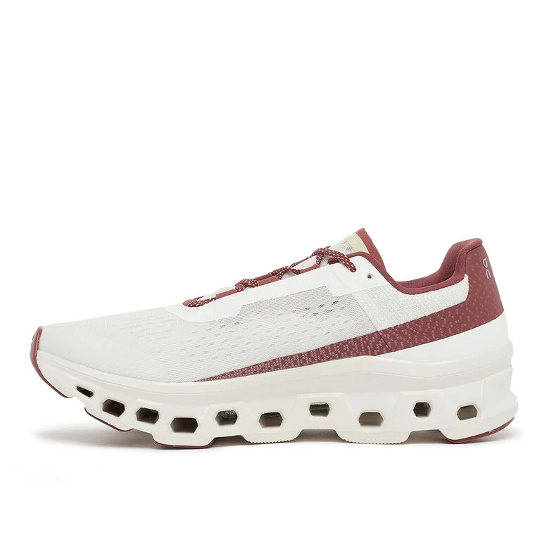 ON Cloudmonster ivory/ruby