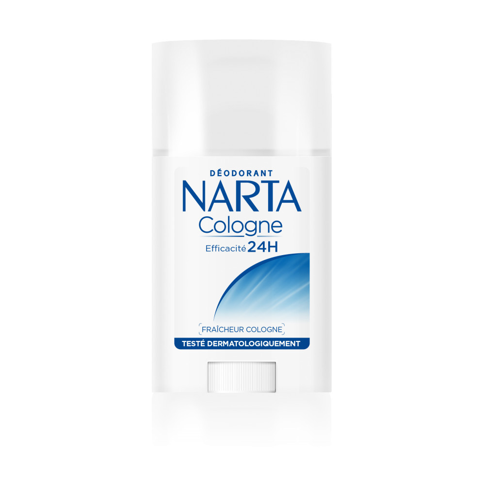 NARTA Cologne Déodorant Stick  Fraîcheur Cologne 24h