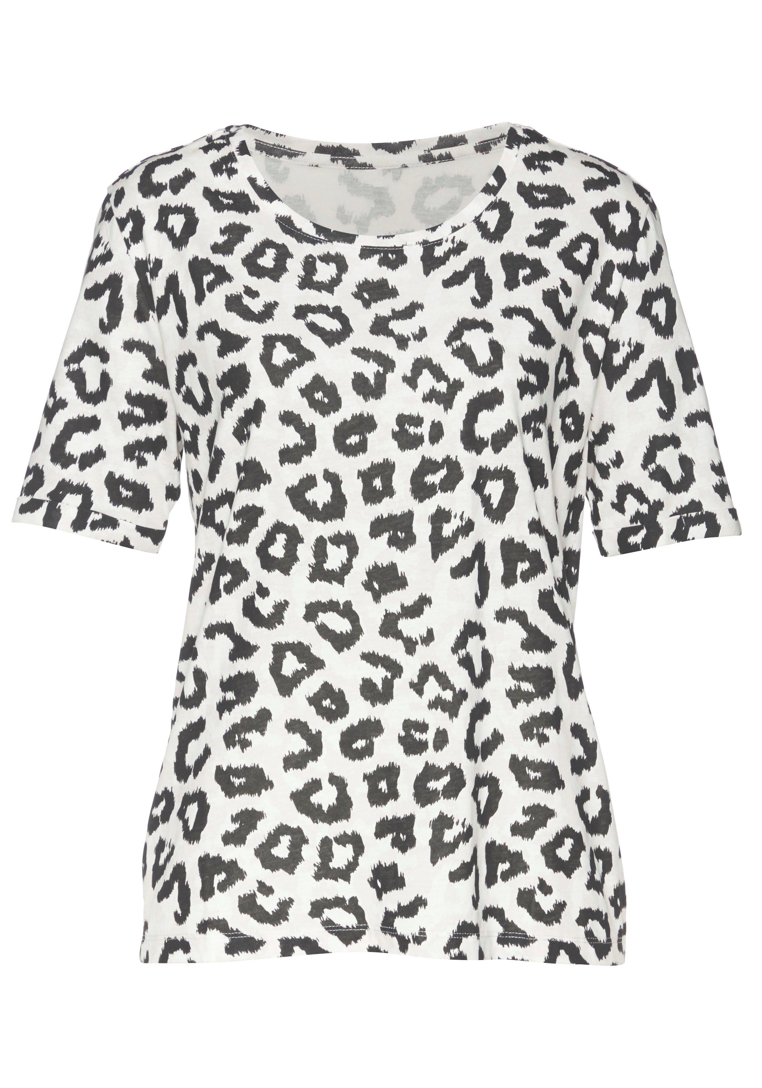 Vivance Dreams Pyjama mit Animalprint