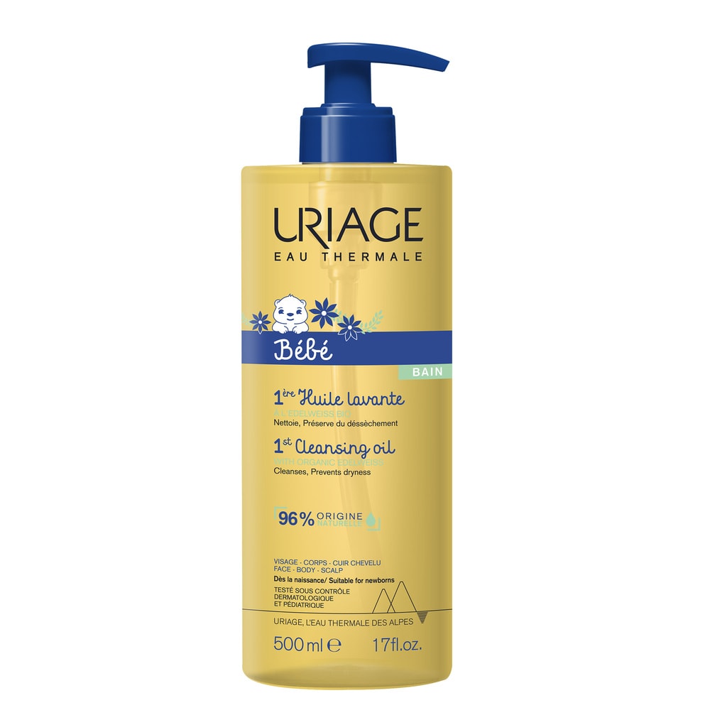 Uriage Bébé 1ère Huile lavante 500ml Huile Lavante
