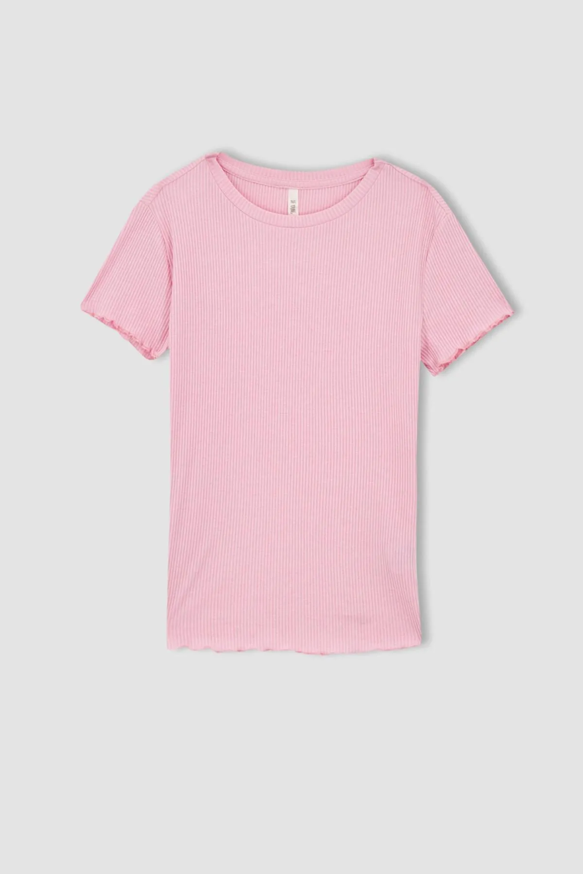 DeFacto  Slim Fit Kurzarm-T-Shirt mit Rundhalsausschnitt K7064az22sm