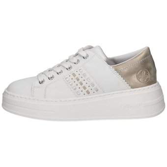 Rieker Plateau Sneaker in weiß