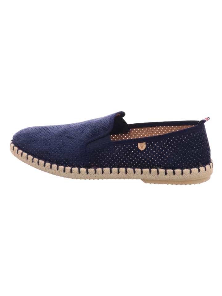 Verbenas Slipper in blau günstig kaufen