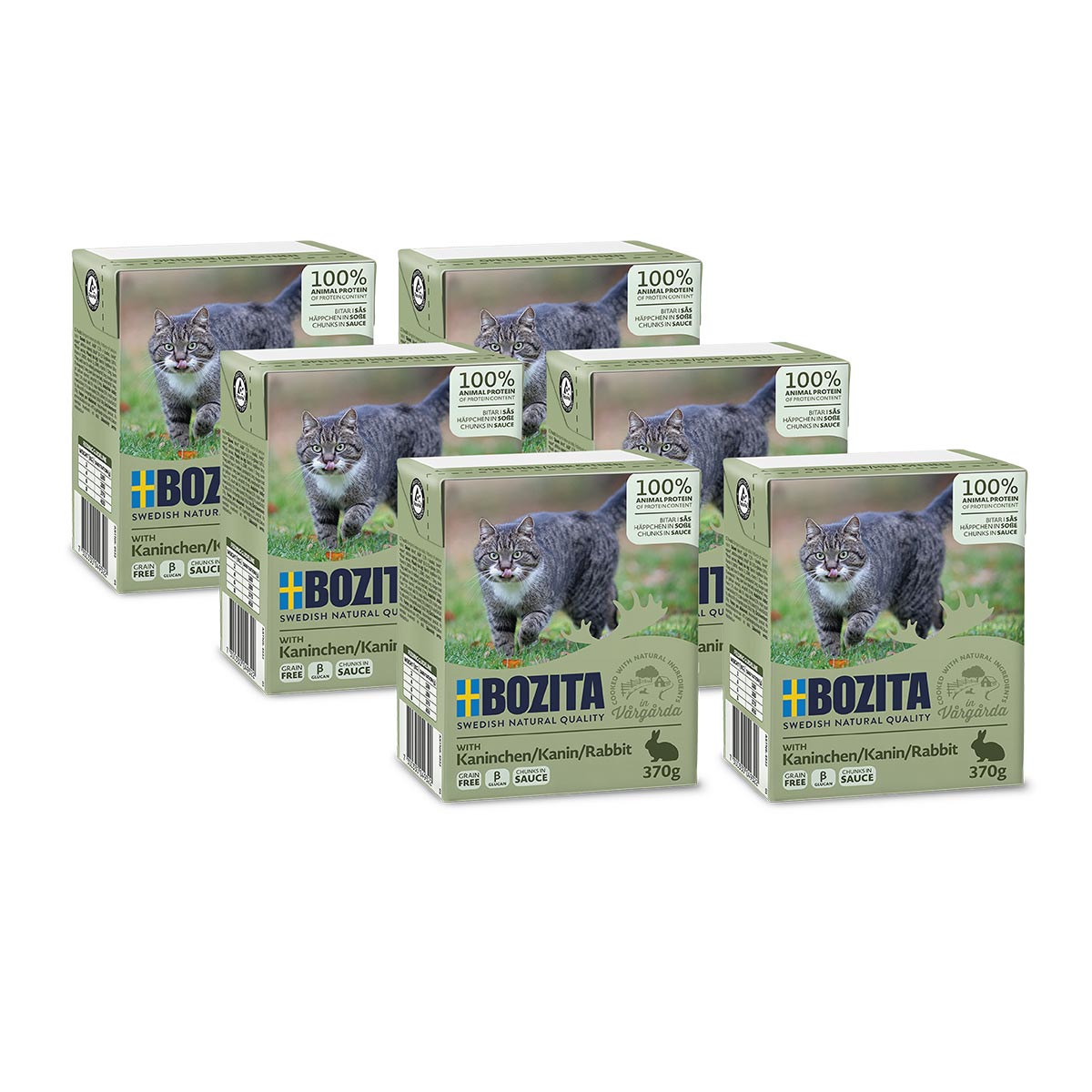 Bozita Tetra Häppchen in Soße mit Kaninchen kaufen bei ZooRoyal
