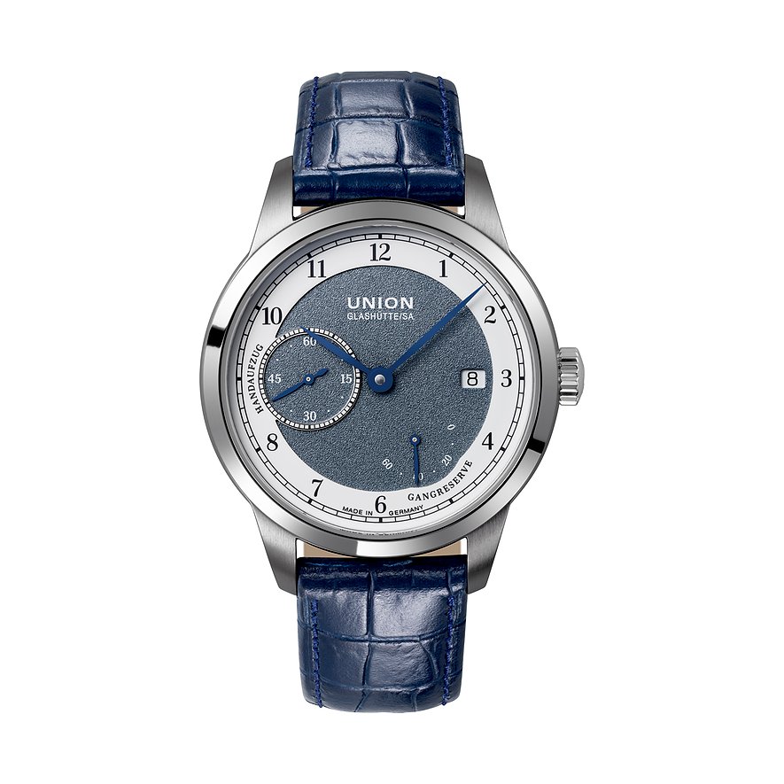 Union Glashütte Herrenuhr 1893 Johannes Dürrstein Edition Gangreserve
