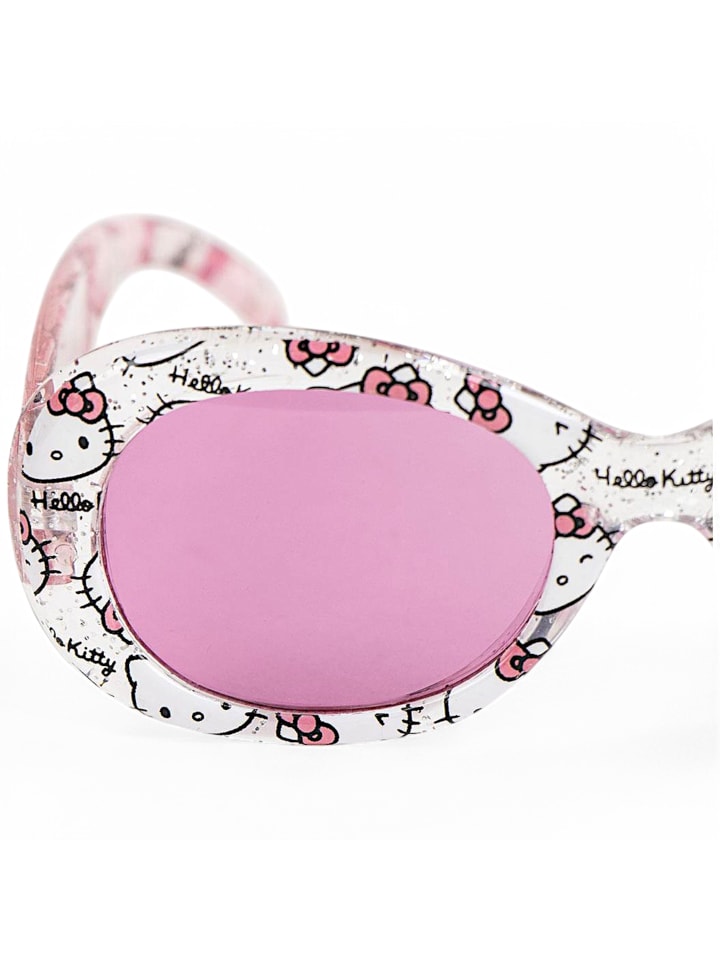 Hello Kitty Sonnenbrille Hello Kitty mit Glitzer in Rosa günstig kaufen onesize