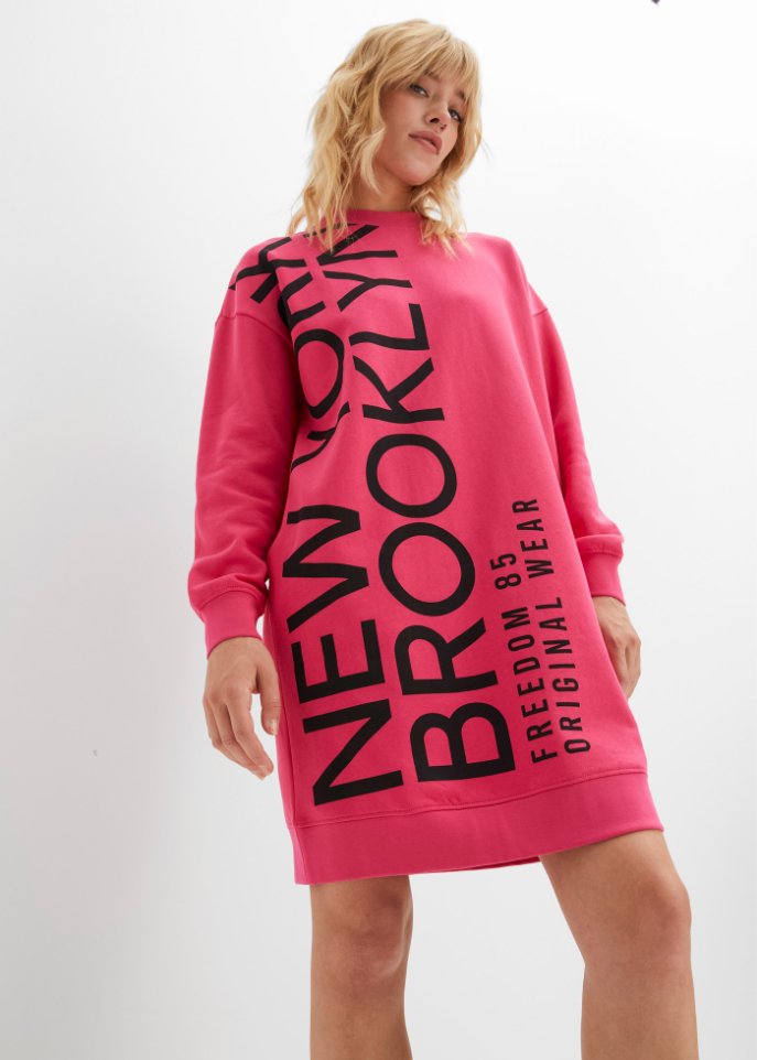 Sweatkleid mit Taschen