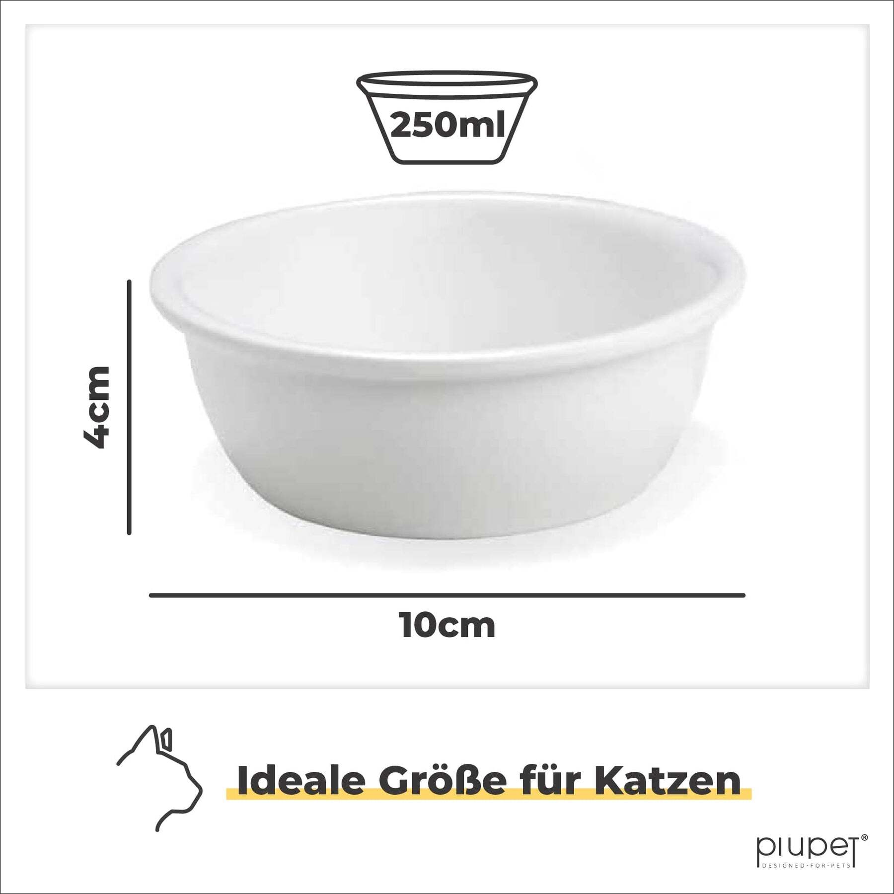 PIUPET Futternäpfe PIUPET Katzennapf