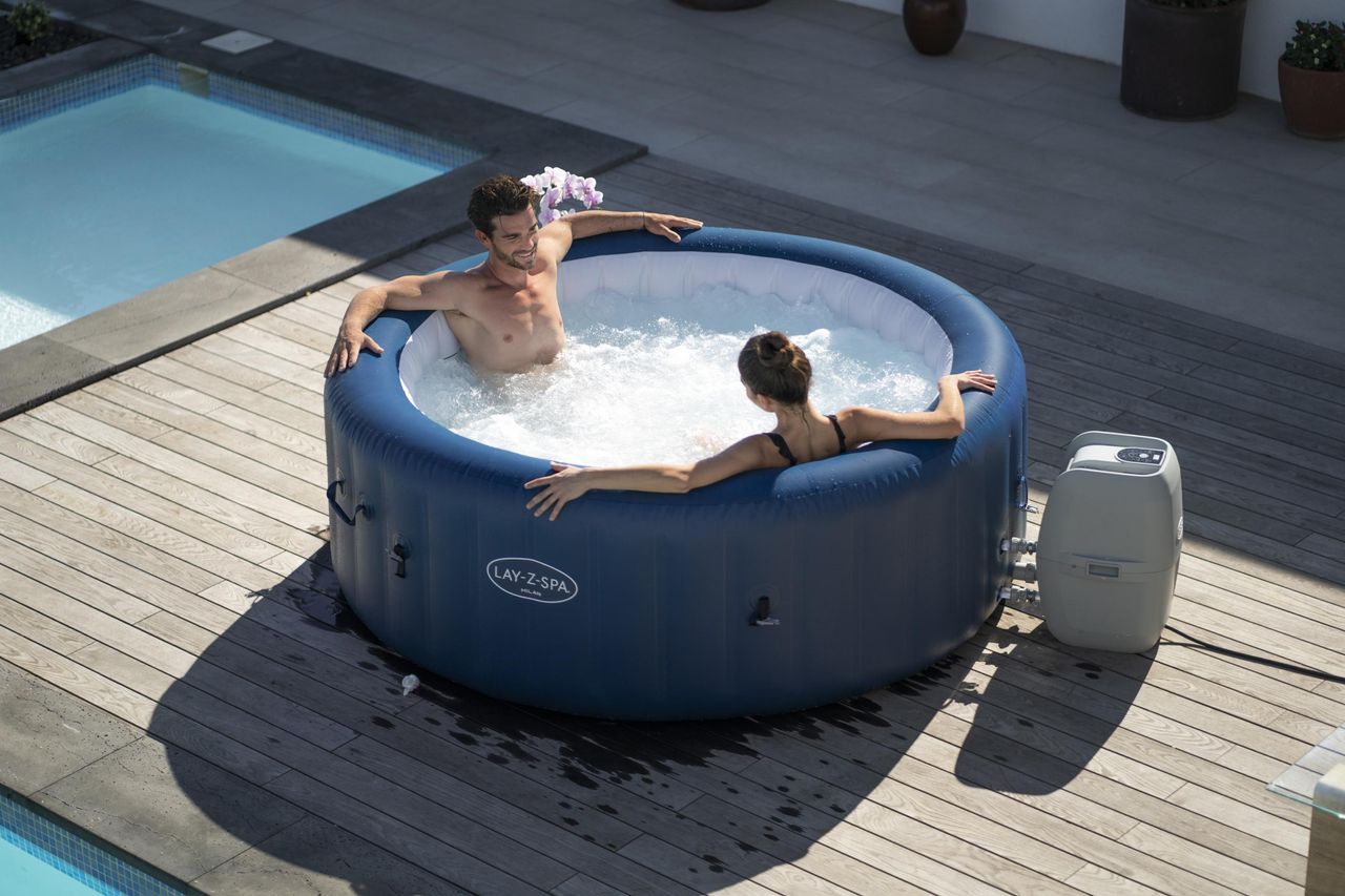 Bestway LAY-Z-SPAWLAN-Whirlpool Milan AirJet Plus™ Ø 196 x 71 cm, rund