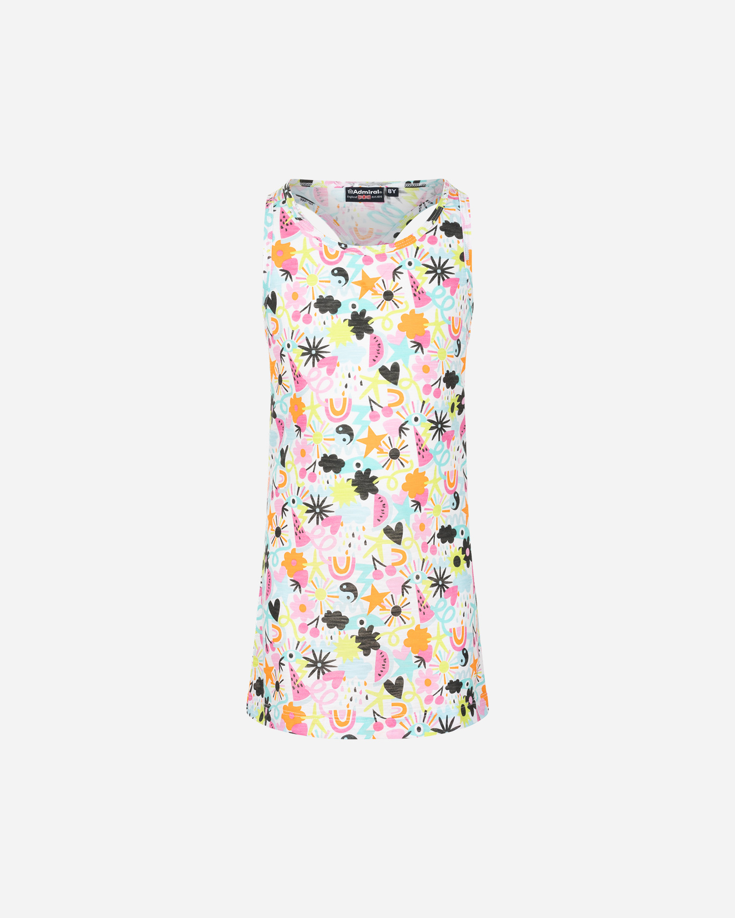 Koszulka Admiral Multicolor Jr ADG631S24-AOP