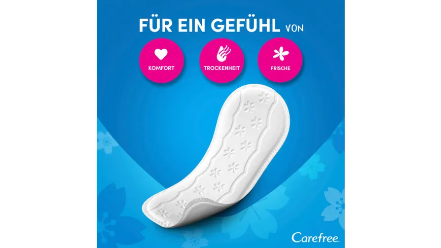 Carefree Slipeinlagen Cotton Feel Normal