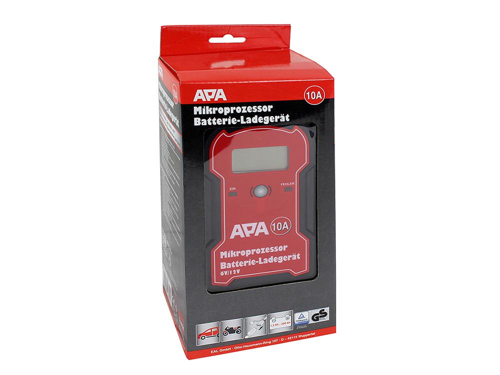 APA Mikroprozessor Batterie-Ladegerät 6/12V 10A