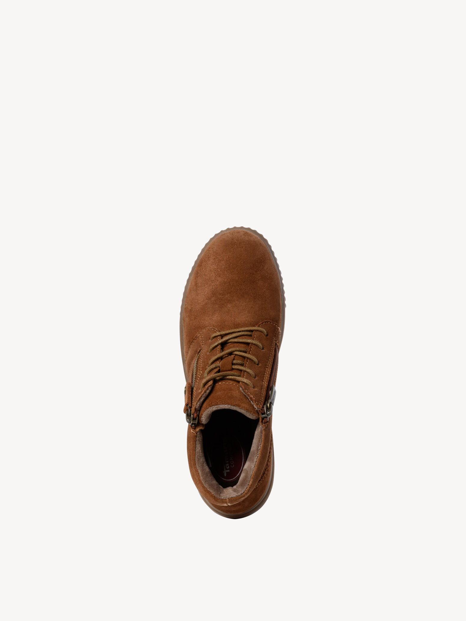 Bottine en cuir - marron