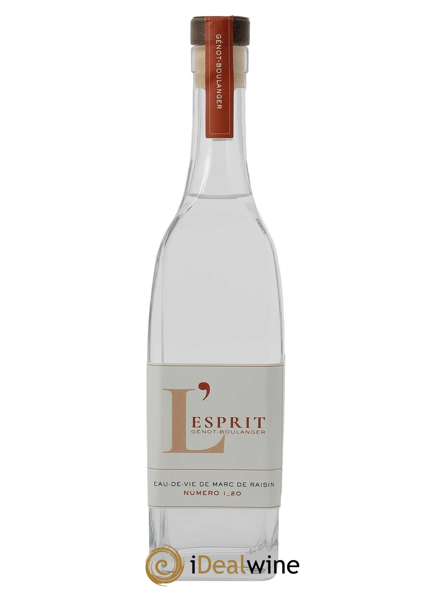 Eau de vie de marc L'Esprit n°1_20 Génot-Boulanger (Domaine)   - Lot de 1 Bouteille