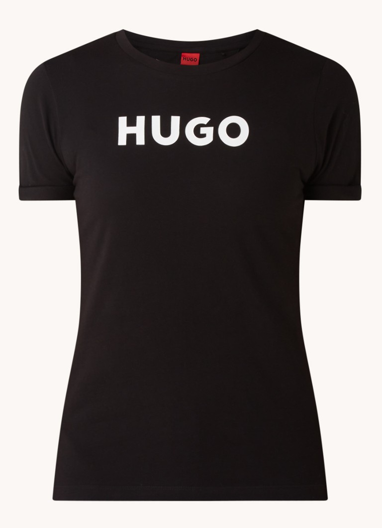 HUGO BOSS Hugo T-shirt with logo print and stretch