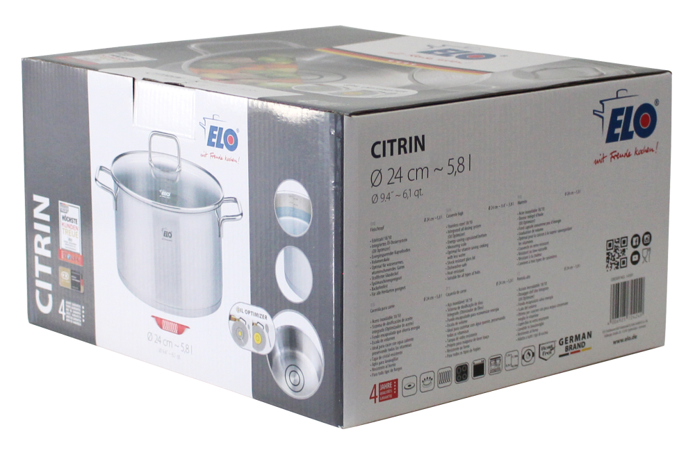 Fleischtopf ca. D24cm Citrin