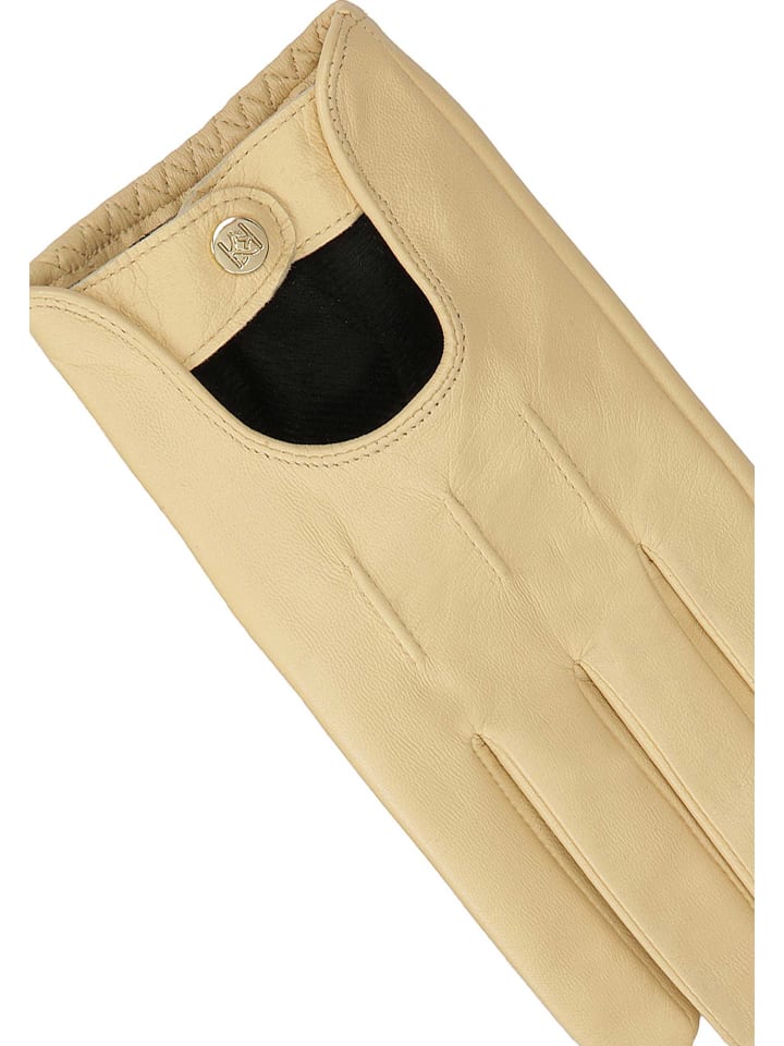 Kazar Handschuhe (Echt-Leder) in Beige günstig kaufen