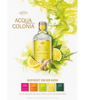 4711 Acqua Colonia Lemon & Ginger Eau de Cologne 100 ml