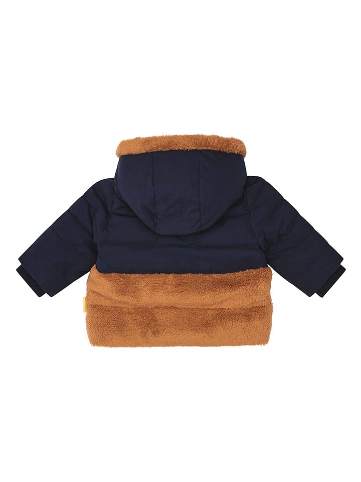Steiff Steppjacke in Hellbraun/ Dunkelblau günstig kaufen