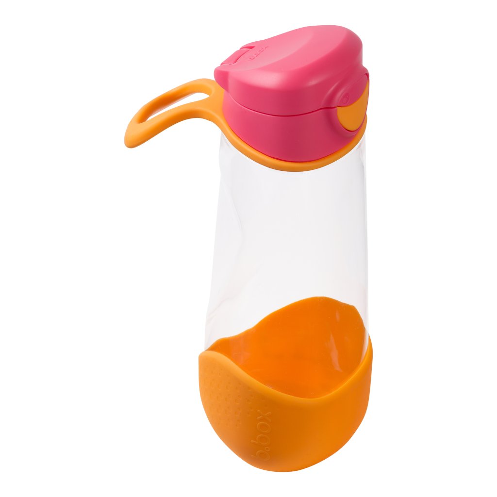 b.box Tritan Sportflasche 600 ml - rosa/orange