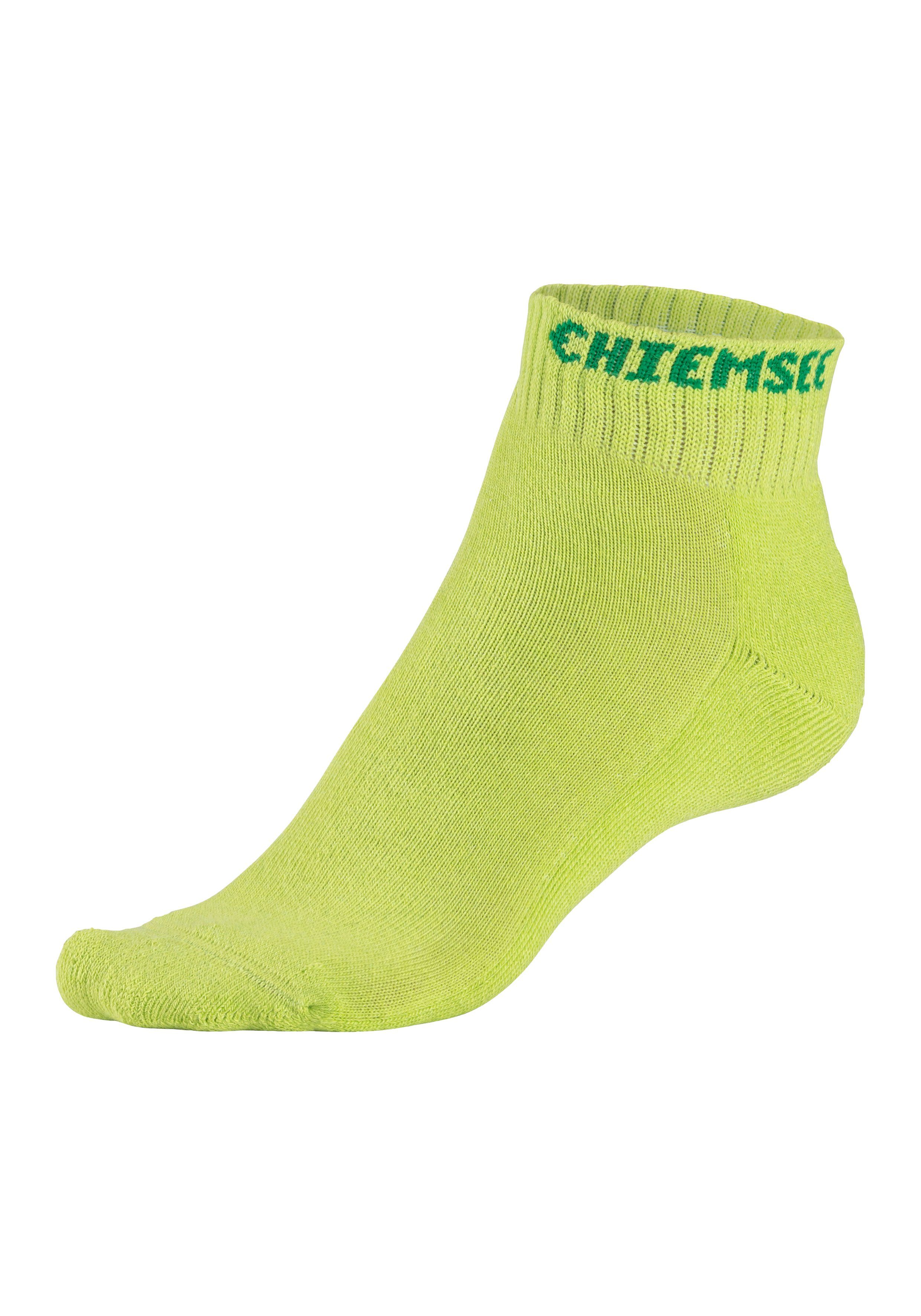 Chiemsee Kurzsocken (Set, 6-Paar) mit eingestricktem Markennamen