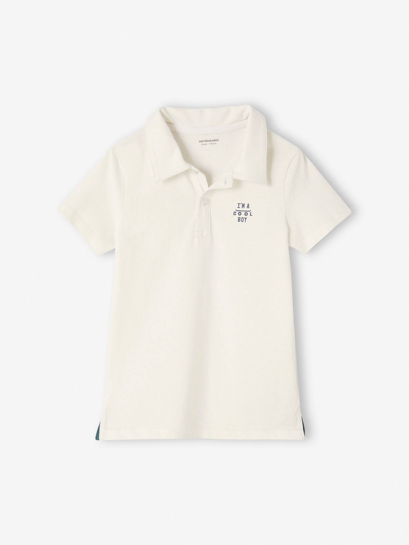 Vertbaudet 2er-Pack Jungen Poloshirts, Kurzarm Oeko-Tex - pack blau