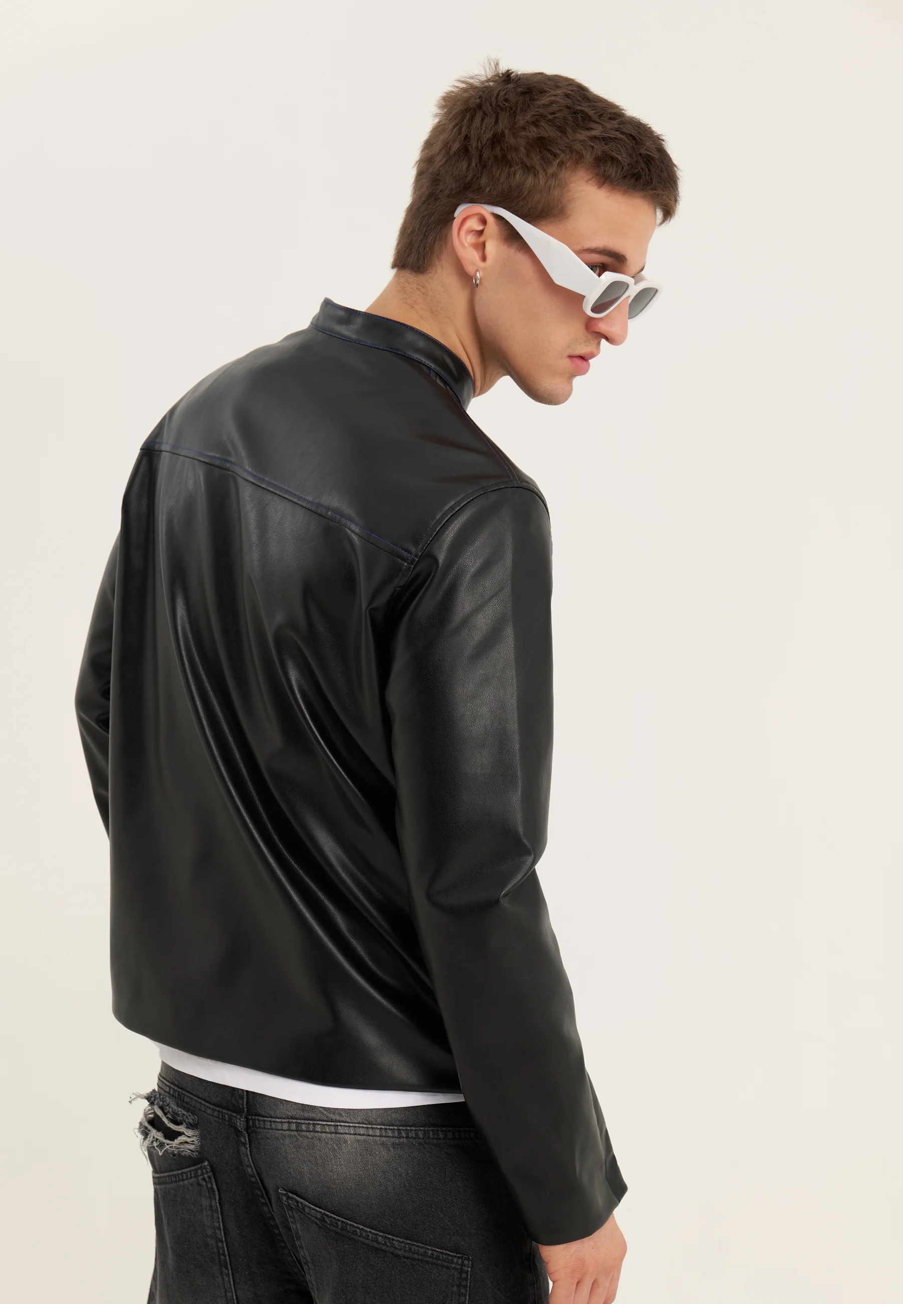 YOURTURN UNISEX - Chaqueta de piel sintética