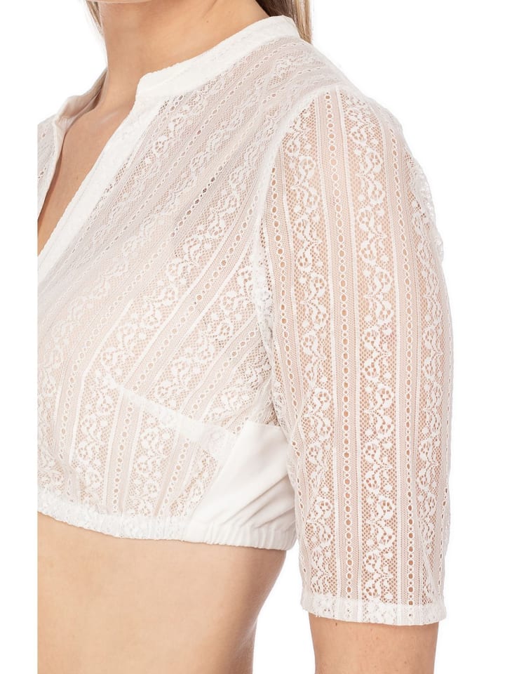 MarJo Dirndlbluse ILSE-LINDA in offwhite günstig kaufen