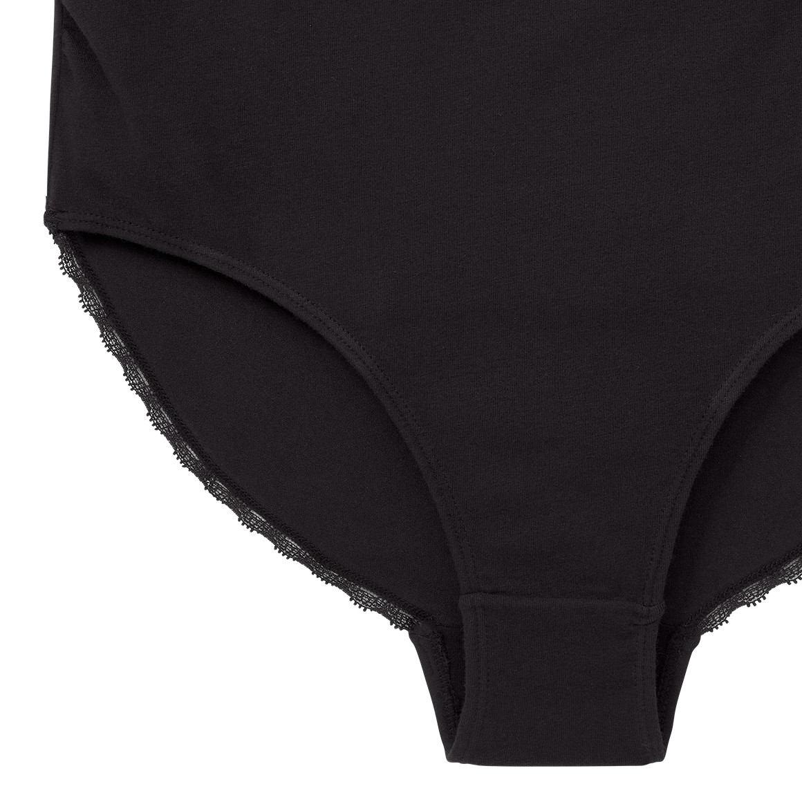 2 Damen Umstands-Slips mit Spitze