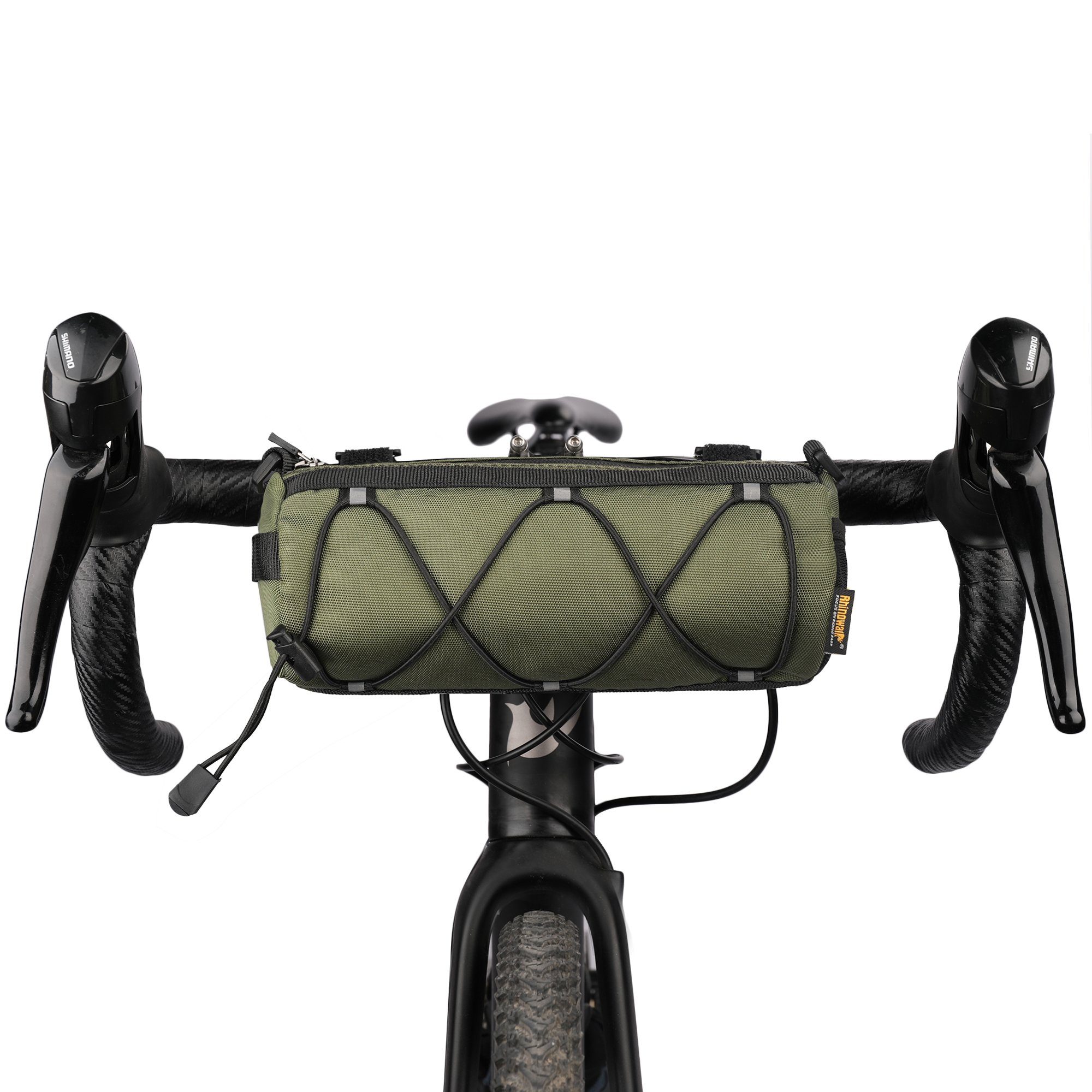 rhinowalk Fahrradtasche RK9103 (Lenkertasche Robustes Netz aus 900D Polyester, 1-tlg., Crossbody Tasche), 12 Farben auswählbar, mit Schultergurt 2,4L