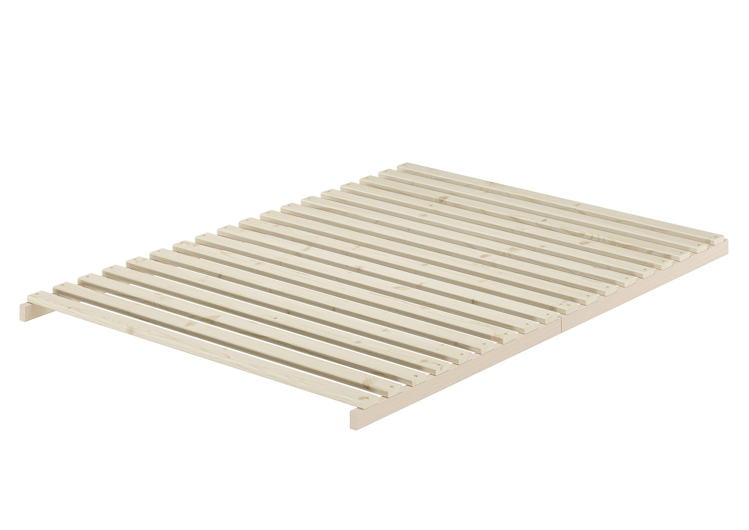 Rollrost Lattenrost völlig metallfrei Stecksystem 140x200, ERST-HOLZ
