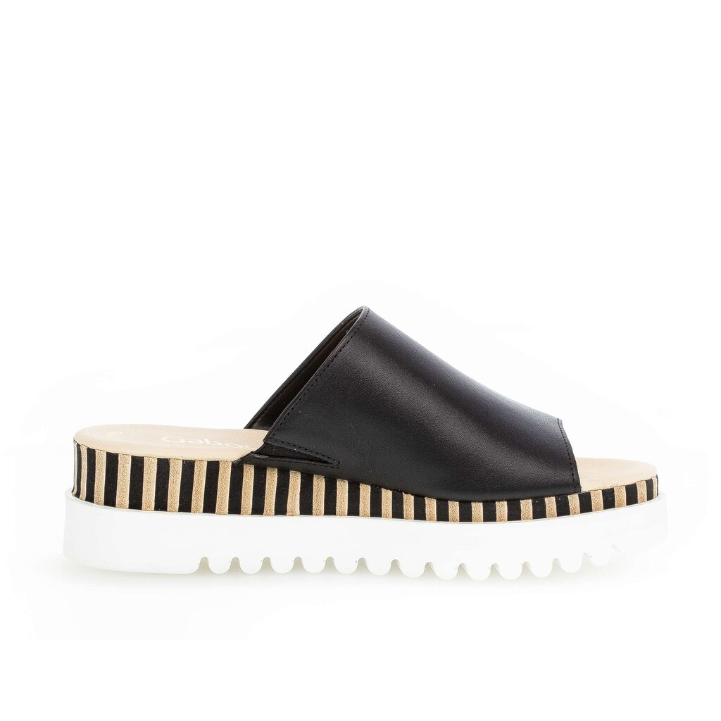 Gabor fashion Pantolette schwarz