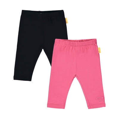 Leggings 2er Pack, pink für Mädchen