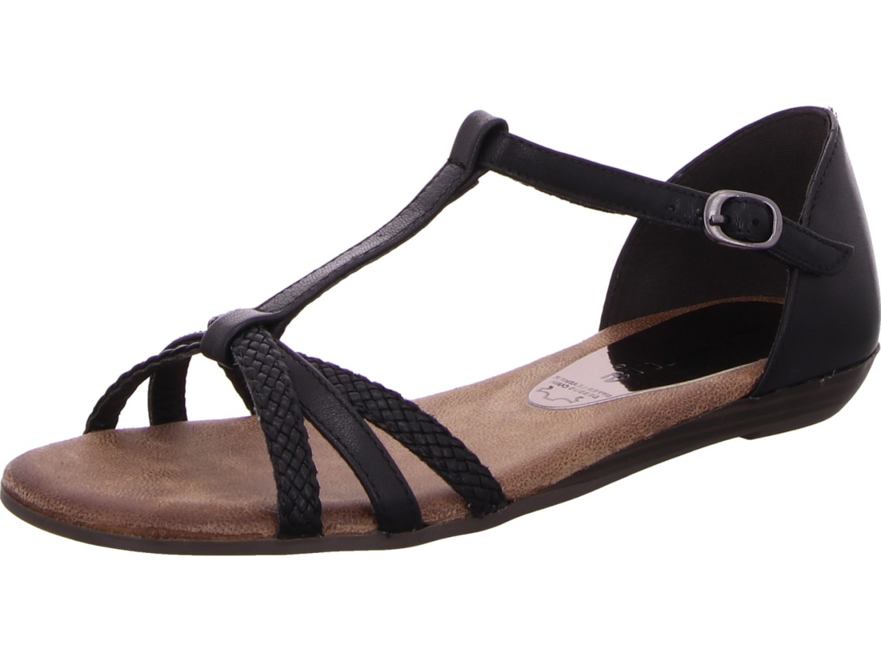 TAMARIS Klassische Sandalen schwarz