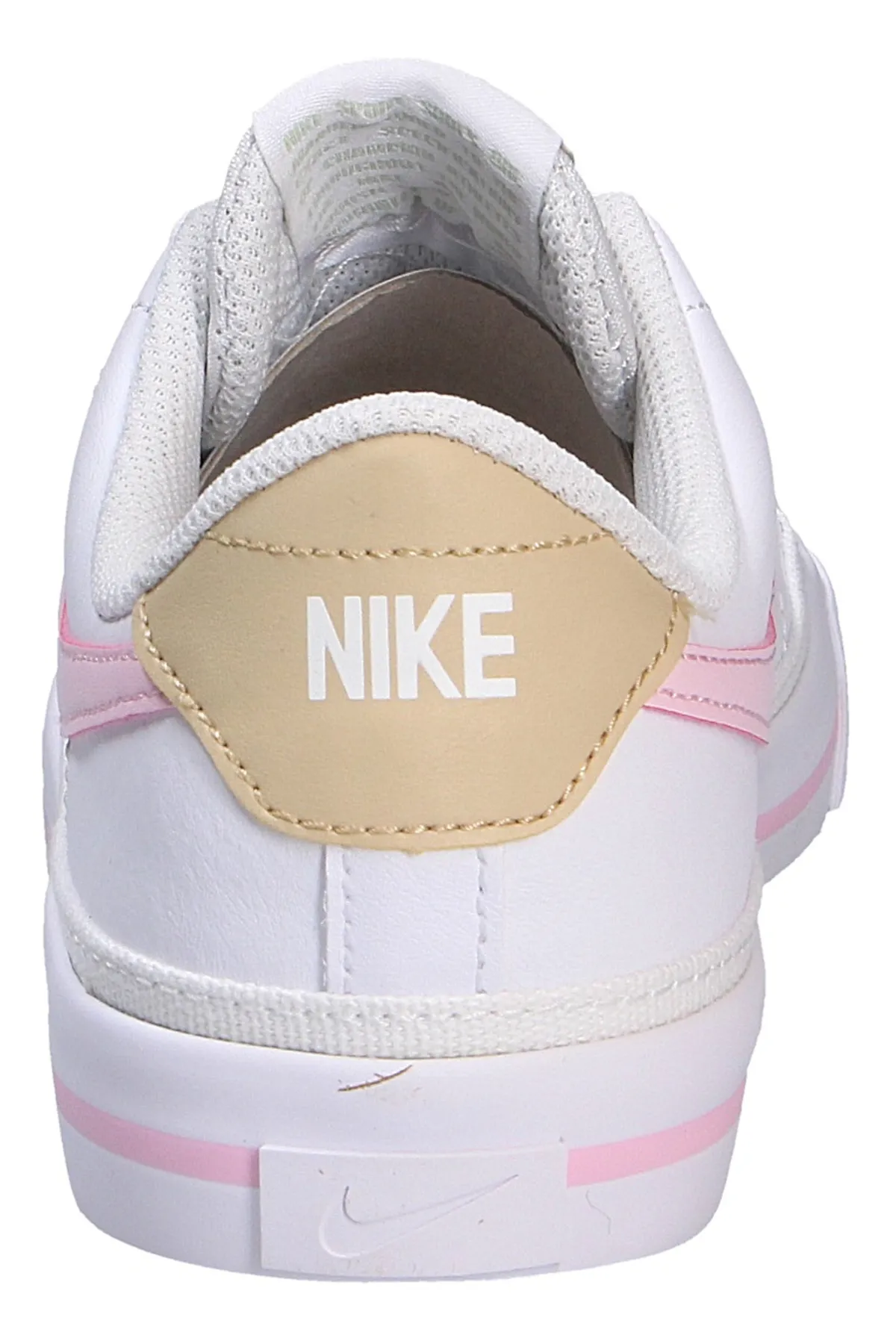 Nike  Schnürschuh - Weiß - Flacher Absatz