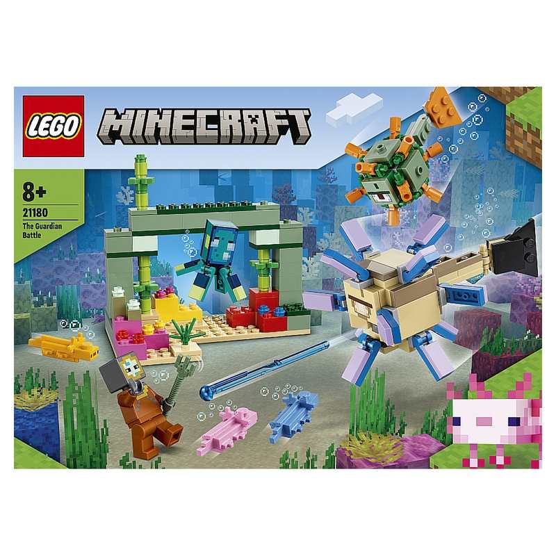 21180 Le combat des gardiens LEGO Minecraft