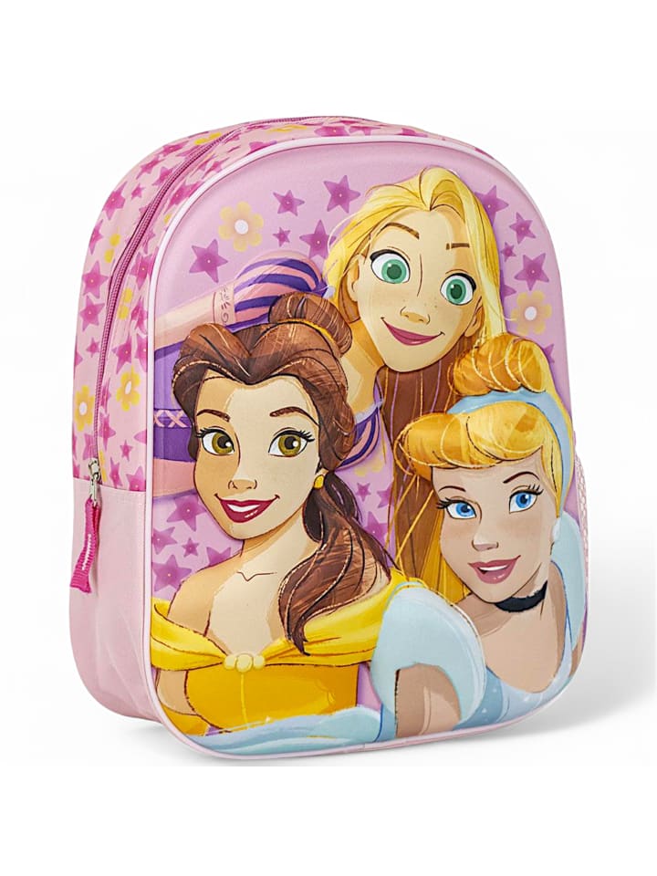 Disney Princess Kinderrucksack Disney Prinzessin 3D (H) 31 cm in Rosa günstig kaufen 31