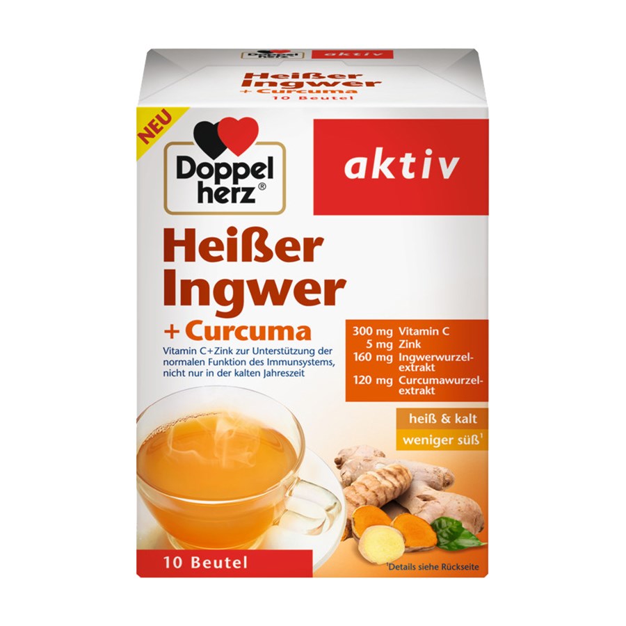 Heißer Ingwer + Curcuma