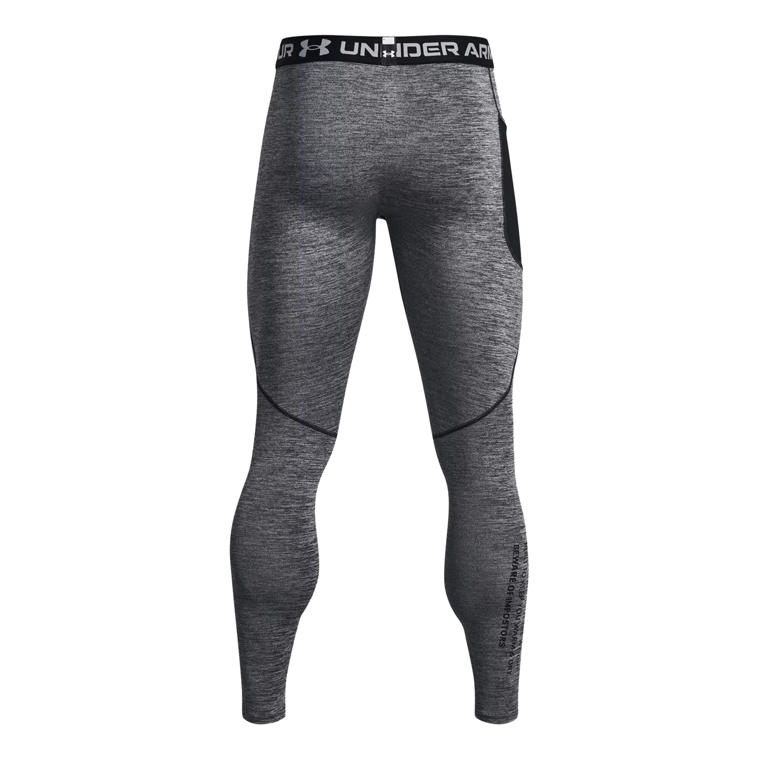Coldgear Twist Tight Herren - Grau, Schwarz