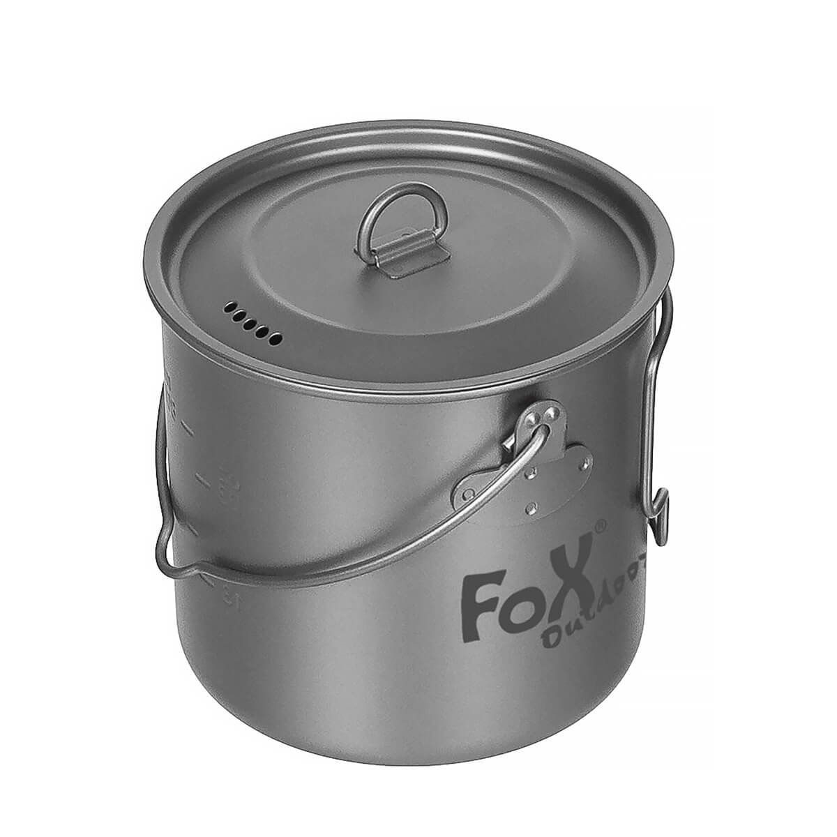 Titan Topf klein mit Deckel 1.1 Liter