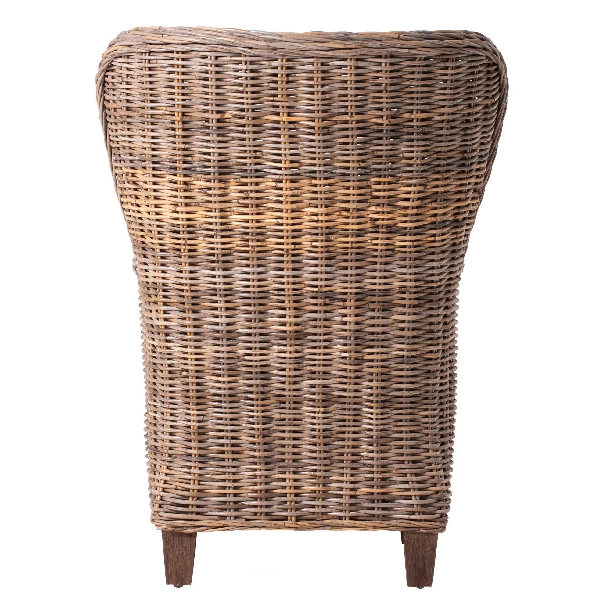 Novasolo Rattanstuhl Wickerworks (1 St), Hohe Rückenlehne, King, King Stuhl